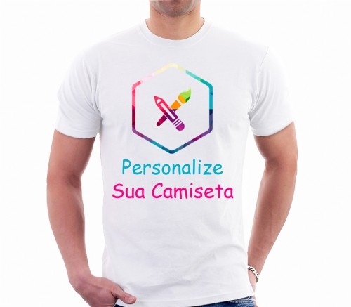 Camiseta Personalizada do seu Jeito (100% Poliester)