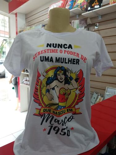 Camisetas Baby Look (100% Poliéster)