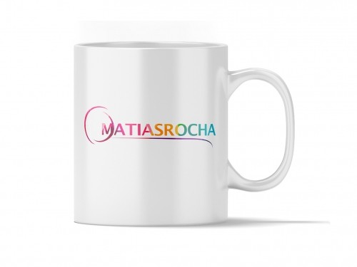 Caneca de Porcelana branca Personalizada do seu Jeito