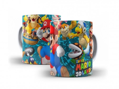 Caneca Super Mario 3d land