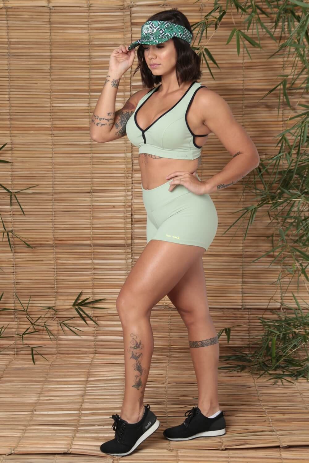 Viseira Super Ação Estampa Tropical