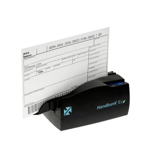 Leitor de Boleto Bancário e Cheque Nonus Handbank Eco 10