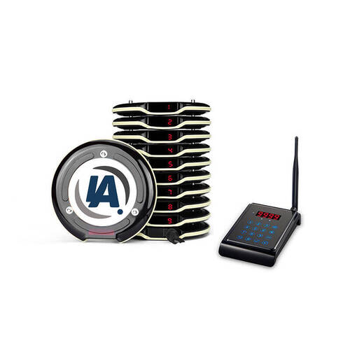 Pager de Espera AX 007 c/ 10 pagers e 1 Teclado