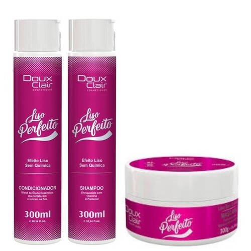 Doux Clair Liso Perfeito Kit Hidratação