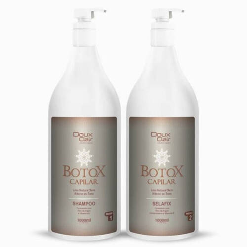 Doux Clair Selafix Botox de Argan Sem Formol