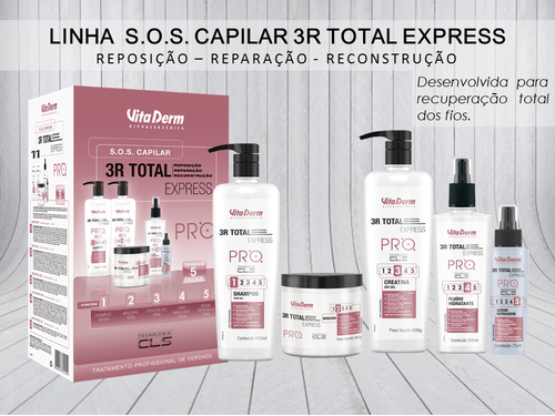 Vita Derm SOS Capilar 3R Total Express