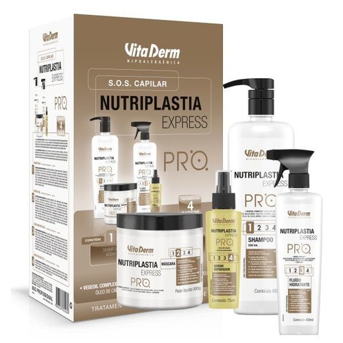 Vita Derm Nutriplastia Express Kit Tratamento