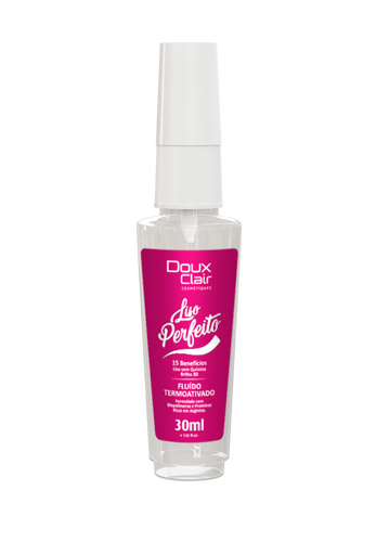 Doux Clair Liso Perfeito Fluido Termoativado de efeito Liso 30ml