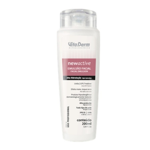 Vita Derm Emulsão Facial New Active FPS 35 200ml