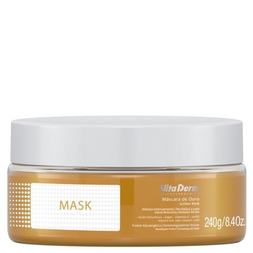 Vita Derm Máscara Facial Ouro 240g