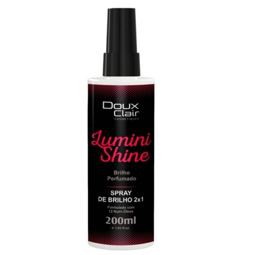 Doux Clair Lumini Shine Spray de Brilho Perfumado 200ml